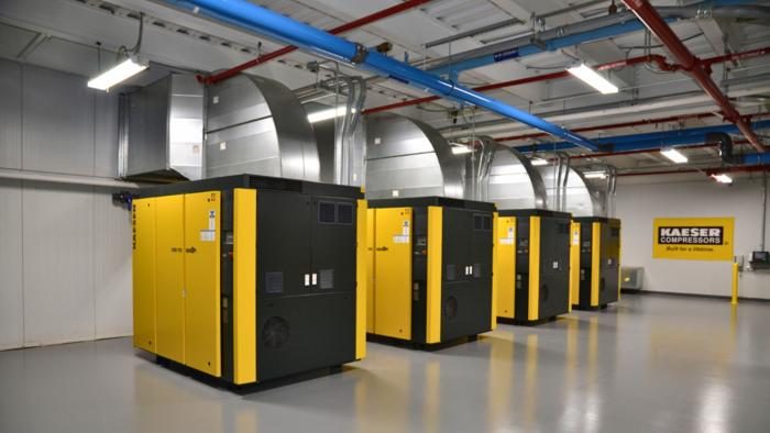 Workshop hot air distribution
